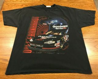 Vintage Dale Earnhardt Sr.  Gm Goodwrench Nascar Racing T Shirt Adult Xl