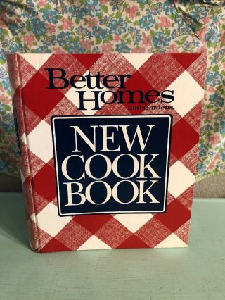 Vintage Better Homes And Gardens Cookbook 1990 10th Edition 4th Print 1990 