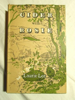 Cider With Rosie By Laurie Lee - 1st Reprint Of 1st Edition - Hb & Dj Nov.  1959