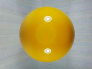 Antique Vintage Old Amber Bakelite Catalin Ball Dice Rod Block Yellow 2825gr
