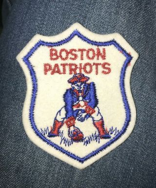 Boston England Patriots Vintage Nfl Embroidered Sew On Patch 3” X 3”