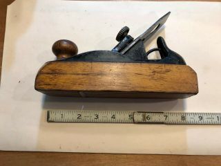 Vintage Stanley Usa No.  122 " Liberty Bell " 8 " Smoothing Plane