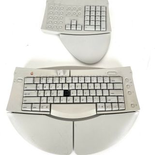 Apple Adjustable Keyboard With Numeric Key Pad M1242 Missing G 9368a