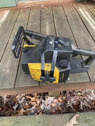 Mcculloch Pro Mac 610 Chainsaw No Bar And Chain Powerhead Only Vintage Antique