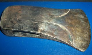 Vintage Collins 3 1/2 Lbs Axe Head With Phantom Bevels Made In Usa Single Bit