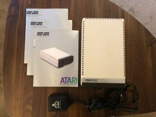Atari 1050 Floppy Disk Drive And Power Supply