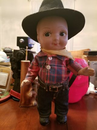 Antique Composition 12 1/2 " Buddy Lee Doll