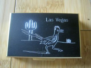 Vintage Las Vegas Pill Bar Road Runner Tin