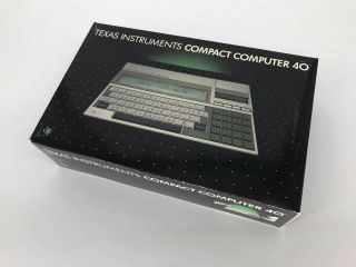 Texas Instruments Compact Computer 40 — Old Stock