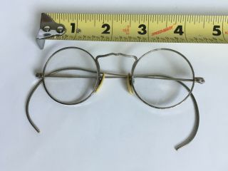 Vtg Antique 1930 ' s American Optical Cortland Eyeglasses John Lennon Style ROUND 2