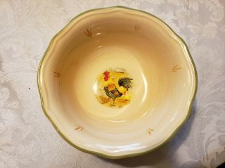 Gibson Vintage Royal Rooster 6 7/8 " Soup/cereal Bowls.  Four Bowls.  China.