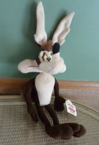 Vintage Wile E.  Coyote Plush Toy 1994 Applause Warner Bros 16 