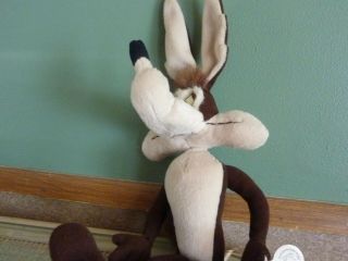 Vintage Wile E.  Coyote Plush Toy 1994 Applause Warner Bros 16 