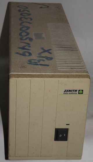 Rare Vintage Zenith Data Systems Za - 3040 - Ed Scsi Expansion Chassis