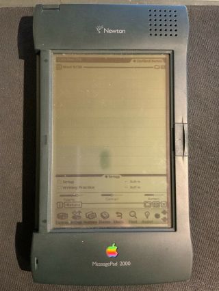 Apple Newton MessagePad 2000.  Includes Connection Kit for Mac 2