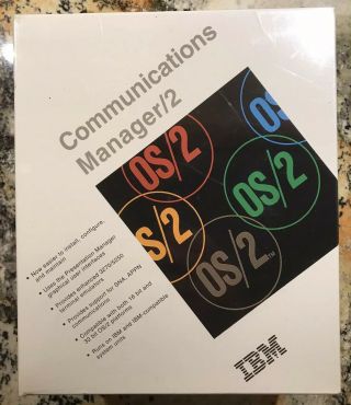 Vintage Ibm Os/2 Communications Manager/2 Software Manuals