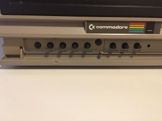Commodore 1702 Color Video Monitor & (for Commodore 64 computer) 3