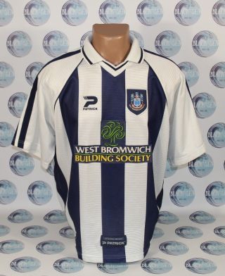 West Bromwich Albion 1998 2000 Home Football Soccer Shirt Jersey Trikot 42 44