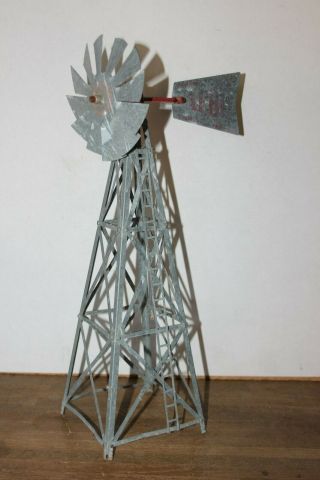 Vtg Aero Water Systems,  17 " Metal Windmill " Salesman’s Advertising Sample "