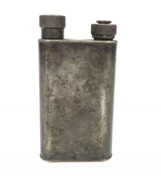 Vintage Dunhill Pocket Lighter Filler Silver Plated (rare)