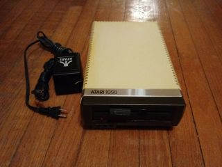 Atari 1050 Disk Drive With Us Doubler And Power Supply