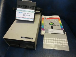 Tandy Disk Drive Fd - 501 With Controller For Radio Shack Trs - 80