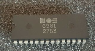 Mos 6581 Sid Chip,  For Commodore 64,  And,  Exrare