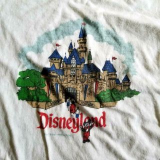 Vintage Kids Disneyland T - Shirt / 2 - 3T / Souvenir / Disneyworld / 1960 ' s 2