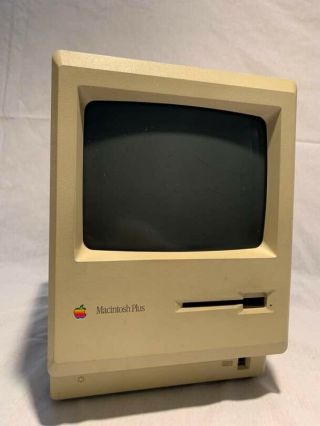 Vintage Apple Macintosh Plus Desktop Computer - M0001A 2