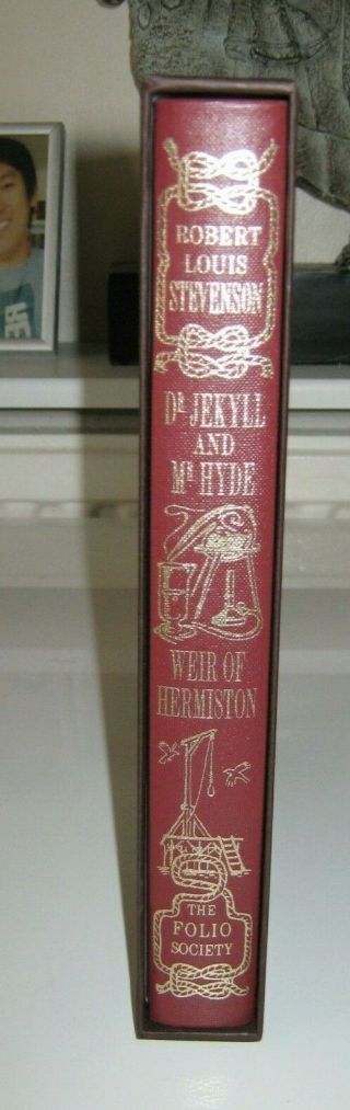 Folio Society: Rl Stevenson: Dr Jekyll And Mr Hyde And Weir Of Hermiston,