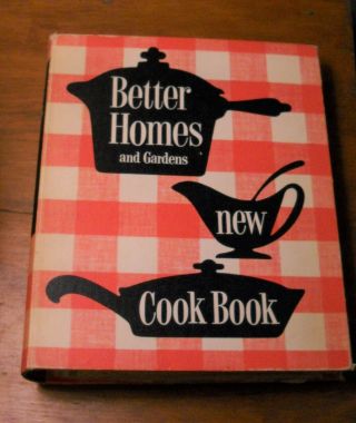 Vtg Better Homes & Gardens Cookbook 1953 First Edition 7th Printing