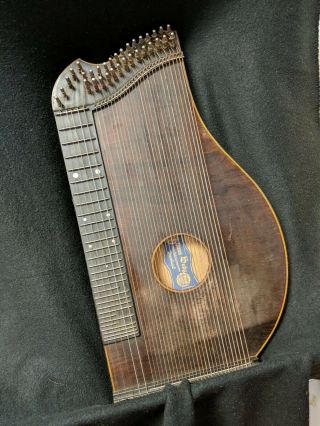 Antique Concert Zither - 32 String