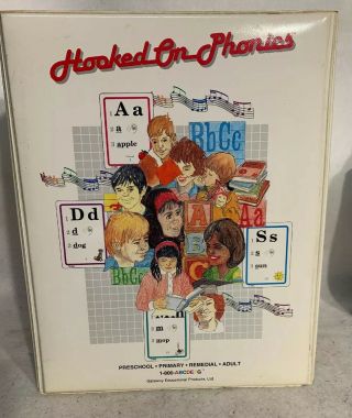 Vintage Hooked On Phonics - Complete Set With Cassettes,  Booklets,  & Flashcards 93