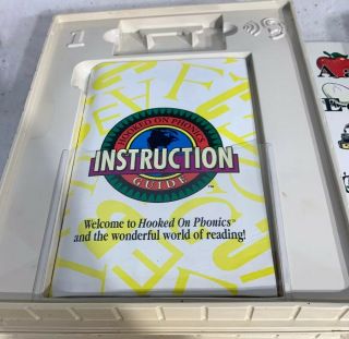 Vintage Hooked On Phonics - Complete Set With Cassettes,  Booklets,  & Flashcards 93 2