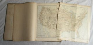 ENCYCLOPEDIC ATLAS of the WORLD - Collier 1918 - PANAMA CANAL,  Railroads,  ALASKA 3