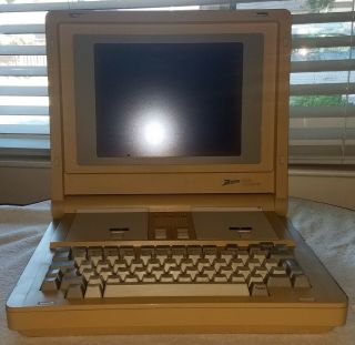 Vintage Zenith Zfl - 181 - 93 Data Systems Portable Laptop Computer