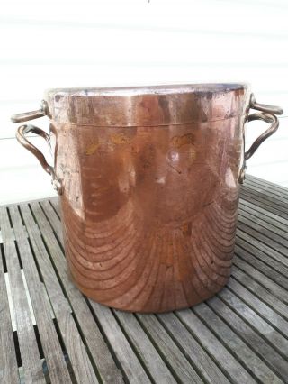 Antique Copper Cooking Pot.  Pre 1900