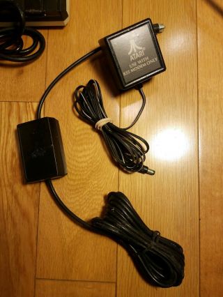 Vintage Atari 800 XL Home Computer,  RF Cable & Hook ups w/ CX85 Keypad 3