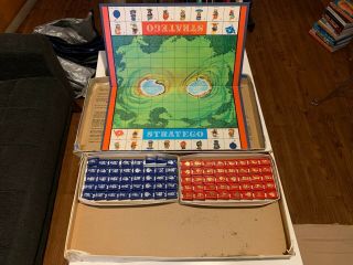 Vintage Stratego Board Game,  1961 Edition,  No.  4916,  Complete,  Gc
