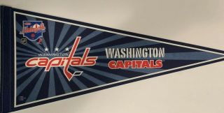 Kraft Hockeyville 2008 Washington Capitals 30 " Nhl Hockey Pennant Flag Rare