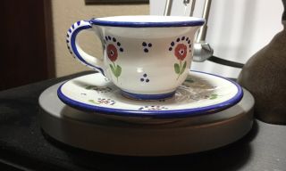 Vintage Tea Cup And Saucer Sigma The Tastesetter