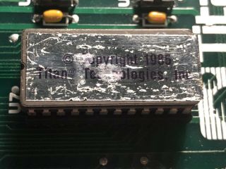 Rare Vintage Titan Technologies QX - PC Card for Epson QX - 10 w/ Memory Board CP/M 2