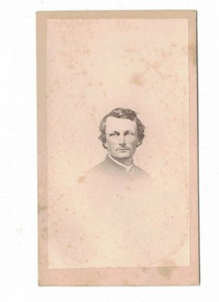 Vtg Civil War CdV Capt William H Cooley 34th Massachusetts Infantry Worcester 2