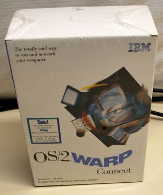 Ibm Os/2 Warp Connect In Plastic Ships Worldwide