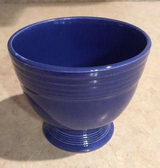Vintage Fiesta Cobalt Blue Fiestaware Egg Cup