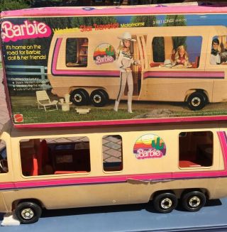 Vintage Barbie Western Star Traveler Motor Home Rv Bus Camper 1976