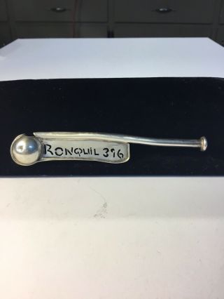 One Old Boatswain Pipe,  Sterling Silver,  Ronquil 396