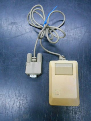 Vintage Apple Ii Mouse M0100 Discolored Parts Repair Collectible