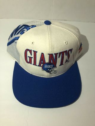 Vintage York Giants Sports Specialties Pro Line Snapback Hat Rare