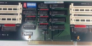 RARE EV - 1830C Rev B Memory Expansion Card Board PWA - 00598 30pin Vintage Hardware 3